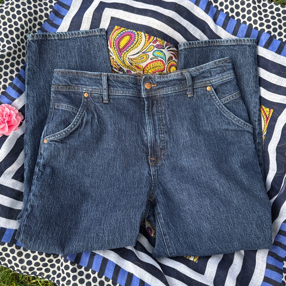 🩷 Madewell; The Perfect Vintage Straight Jean W/31 & L/27; Cotton/Hemp/Elastane - Picture 3 of 13